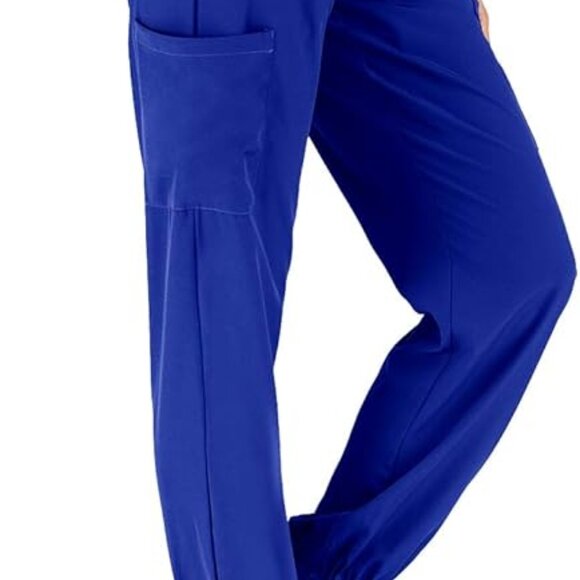 Navy Blue Minty Mint Jogger Scrub Set XL - Picture 3 of 4